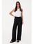 Kadın Siyah Pantolon (Kanvas-Chino) 50300357-VR046 1