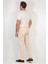 Keten Jogger+Ipli Lastlikli Pant. Somon 3