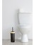 Bambu Desen Wc Klozet Fırçası Plastik, Tuvalet Banyo Wc Temizleme Fırçası Siyah 4