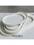 Dekoratif Beton Oval Tepsi | Minimal Takı & Mumluk Tepsi 3