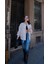 Munn Collection Cepli Bomber Ceket Mont - Beyaz 4