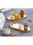 Oval Gold Cam Duvar ve Sunumluk 1
