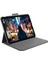 Slim Folio 10.9" iPad 10. Nesil ile Uyumlu Klavyeli Türkçe Tablet Kılıfı - Koyu Gri 1