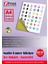 Inkjet ve Lazer Tüm Yazıcılarla Uyumlu Mat Yapışkanlı Sticker Etiket Kağıt A4 20 Yaprak 1