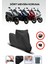 Siyah, Arka Çanta ve Kilit Uyumsuz Honda Pcx Modellere Uyumlu Motor Örtüsü Motosiklet Brandası, 4 Mevsim Koruma, Su Geçirmez, Dayanıklı Kumaş 1