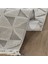 İskandinav Gray 80x150 cm Salon Mutfak Halısı Yolluk Kilim 5