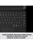 Slim Folio Touch iPad Air 11 inç (M2 ve M3) iPad Air 4. ve 5. Nesil ile Uyumlu Türkçe Klavyeli Kılıf - Koyu Gri 7