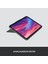 Combo Touch 10.9" iPad 10. Nesil ile Uyumlu Çok Yönlü Türkçe Klavyeli Kılıf - Gri 5