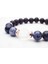 Meditasyon Bilekliği | Lapis Lazuli - Ay - Lav Doğal Taşlı | Iç Huzuru Bul | Sertifikalı 2