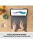 Combo Touch 12.9" iPad Pro 5. ve 6. Nesil ile Uyumlu Çok Yönlü Türkçe Klavyeli Kılıf - Gri 10
