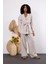 Açık Gri Oversize Kimono Takım 1
