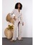 Açık Gri Oversize Kimono Takım 2