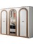 Alpina 6 Kapaklı %100 Mdf Gardırop 1