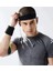 Erkek Spor Saç Bandı Sporcu Kafa Bandı Headband Tenis Gym Ter Bantı Spor Fitness Saç Bantları Siyah 4