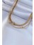 Italyan Zincir Minimal Top Detaylı Çelik Kolye 1
