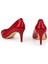, Kadın Hakiki Deri Topuklu Ayakkabı 1511030Z2544 Kırmızı 3