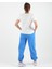Jogger Pantolon Paça Lastikli Düz Renk 2