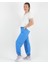 Jogger Pantolon Paça Lastikli Düz Renk 3