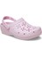 Classic Floral Cut Out Clog Açık Pembe Unisex Terlik 210927 2