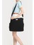 Smartbags Kanvas Kumaş Kadın Omuz Çantası 2022-1309 Siyah 2