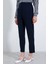Munn Collection Lacivert Yüksek Bel Kumaş Pantolon 6650 3