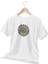 Mandala Temalı Beyaz Kadın T-Shirt 1