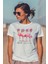 Hello Summer Pembe Flamingolar Baskılıyaz Temalı Unisex Regular Fit Pamuklu Beyaz Tişört 1
