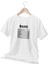 Patron Doğum Günü Hediye Boss Nutrition Facts Baskılı Beyaz Unisex T-Shirt 1