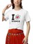 I Love Science Baskılı Fen Kimya Öğrenci Hediyelik Eğlenceli Beyaz Unisex T-Shirt 1