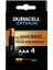 Duracell Optimum 1.5 Volt Alkalin Aaa 4 Lü Ince Kalem Pil MX2400 3