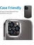 Apple iPhone 14 Pro Max iPhone 14 Pro Için Kamera Lens Koruyucu Kamera Koruyucu Ultra Ince Yüksek Kaliteli Cam Lens Mercek Koruyucu (Siyah) 3