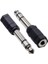 6,3 mm Stereo Erkek-3,5 mm Stereo Dişi Çevirici 1