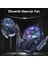 Ayarlanabilir Rgb Işıklı 400MAH Bataryalı Telefon Soğutucu Ayarlanabilir Joystick Tetik Gamepad 3