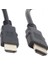 Powermaster Plastik Düz HDMI Kablo 30 cm 1