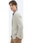 Bej Desenli Modern Fit Ceket 3
