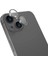 iphone 14/14 Plus Siyah Için Kamera Lens Koruyucu Çizilmez Hd Görüntü Bozmaz Metal Temperli Cam 1