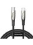 SA27-CL3 Star-Light Serisi 30W Hızlı Şarj Veri Kablosu (Type-C - Lightning) 1,2 M-Siyah 1