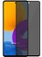 Samsung Galaxy M52 Privacy 5d Gizlilik Filtreli Cam Ekran Koruyucu Siyah 2