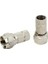 Herz Hrf-03 Rg6/u6 22 mm Siyah Contalı F Konnektör (100'LÜ Poşet) 1