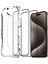 Trend iPhone 15 Pro Max Uyumlu Hizalama Aparatlı Koruyucu Cam Takılırken Camın Altında Kesinlikle Toz Bırakmayan Tam Koruma Sağlayan Pürüzsüz Lazer Kesim Premium Ekran Koruyucu Kırılmaz Cam 1