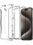 Trend iPhone 15 Pro Max Uyumlu Hizalama Aparatlı Koruyucu Cam Takılırken Camın Altında Kesinlikle Toz Bırakmayan Tam Koruma Sağlayan Pürüzsüz Lazer Kesim Premium Ekran Koruyucu Kırılmaz Cam 3