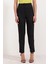 Munn Collection Siyah Yüksek Bel Kumaş Pantolon 6650 1