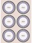Provence Yemek Tabağı 6lı Set 20 cm 5