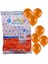 Parti Doğum Günü Organizasyon Balon - 28 Cm. - Turuncu Renk - 100 Adet 1