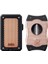 Rally Siyah-Rose Gold Tek Torch Çakmak & Siyah-Rose Gold Sv-Cut Premium Puro Seti 1