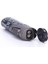Skull Design Çift Torch Pürmüz Siyah Metal Puro Çakmağı 3