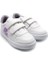 Burber Süet Görünümlü Mesh Astarlı Çocuk Sneaker - Lila - 5004 1