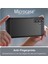 Samsung Galaxy A56 5g ile Uyumlu Brushed Carbon Fiber Silikon Kılıf - Siyah AL3332 2