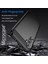 Samsung Galaxy A56 5g ile Uyumlu Brushed Carbon Fiber Silikon Kılıf - Siyah AL3332 3