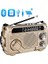 Puxing PX-777 Portatif Analog Radyo Fm-Usb-Sd-Aux-Bluetooth Lityum Pilli Solar Güneş Panelli 1